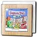 lactose intolerance - Londons Times Funny Music Cartoons - Lactose Intolerance - Tile Napkin Holders