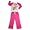 Bratz by Dream Apparel - Girls Long Sleeve Pajamas, Pink (Size 4/5)
