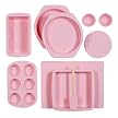 Silicone Solutions 10-pc. Bake and Serve Set - Pink