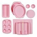 Silicone Solutions 10-pc. Bake and Serve Set - Pink