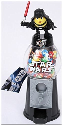 M&M'S Star Wars Episode 7 , 12" Candy Dispenser with M&Ms Inside- Darth Vader