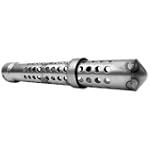 Quiet Core Replacement Baffle for Cobra Speedster Long Exhausts - Color : chrome - Size : Suzuki C90 Boulevard 2005-2009