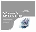 Schuh Box Frauen Schuhe 4 Stuek Schuhschauer Aufbewahrung Schuhkarton