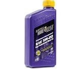Royal Purple 32520 HPS 5W-20 High Performance Street Synthetic Motor Oil with Synerlec - 12 Quart