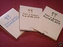 50 White Personalized Imprinted Matches Matchbooks Wedding, Anniversary, Birthday, Party, Your Choice of Color of Print