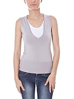 DATCH Chaleco de punto (Gris)