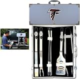 Atlanta Falcons 8pc. BBQ Set w/Case