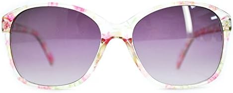 Garment Plain Glasses Sunglasses Wayfarer LIGHTPINK-SMOKE