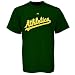 Oakland Athletics Majestic Wordmark T-ShirtX-Large