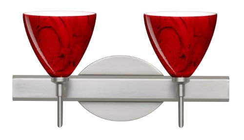 Besa Lighting 2SW-1779MA-SN 2 Light Bathroom Light On Sale