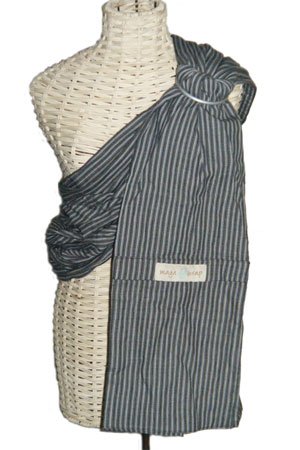 Buy Low Price Maya Wrap Lightly Padded Sling in Gray Stripes B004K3FA58