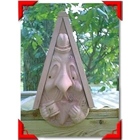 Gnome Birdhouse - Beer Meister by Woodside Gardens