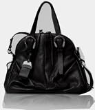 Francesco Biasia Dulcie Satchel Bowler Handbag (Black) 41voa5HrjQL. SL160 Francesco Biasia Dulcie Satchel Bowler Handbag (Black)