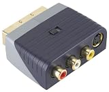 picture of Bandridge Premium SVP7655 - Scart to 3 Phono & S-VHS Adaptor, Switched