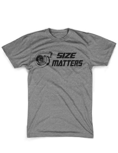 Size Matters JDM tshirt turbocharger tee boost turbo racing shirt