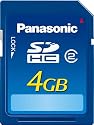 Panasonic 4GB Class 2 SD Card up to 10MB/s - Blue line