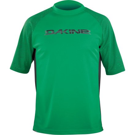 Dakine Rail Short Sleeve Mountain Bike Jersey - Men\'s Green L
