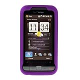 41voinpxZhL. SL160  GTMax Purple Durable Soft Rubber Silicone Skin Cover Case for Verizon HTC Imagio CMDA Cell Phone