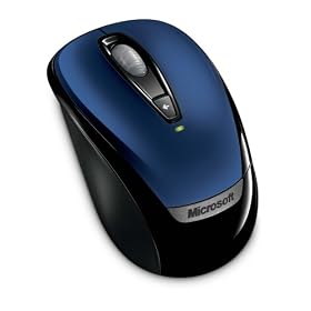 Microsoft Wireless Mobile Mouse 3000 6BA-00028 - Blue