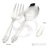 Sterling Danish Educator Spoon & Fork Set