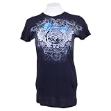 Denver Broncos Women's Graphic Print NFL T-Shirt - Navy - Large