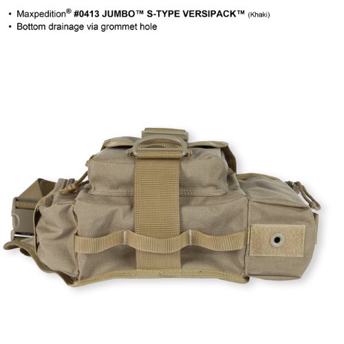 Maxpedition Jumbo S~Type Versipack - Khaki - One Size