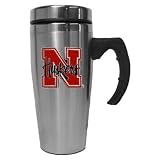 Nebraska Cornhuskers NCAA Stainless Steel Contemporary Travel Mug