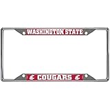 FANMATS 16837 Washington State University License Plate Frame