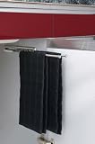 Rev-A-Shelf Towel Bar 2 Prong Chrome