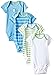 Gerber Baby Boys' 4 Pack Variety Onesies