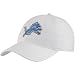 NFL Reebok Detroit Lions White Basic Logo Slouch Adjustable Hat