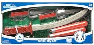 Ninja Play Set with Sound- Red