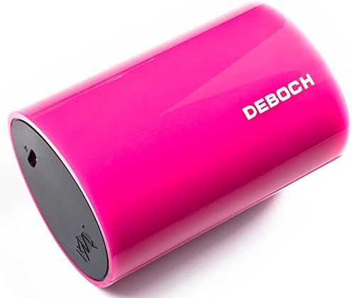 Universal External Battery Pack Deboch® X6000 (6000mAh) (Power Bank, Portable Charger, Charging Station), Safe Lithium Iron Phosphate Battery; Up to 2000 lifecycle charges; 10 years of Durability; Fast Charge, Compatible with Apple iPhone 6 Plus, 6, 5S, 5C, 5 (Lightning Cable not included), 4S, iPad, Air, Mini, iPods; Samsung Galaxy S5, S4, S3, Note, Nexus, HTC, GoPro and Other USB Charged Devices (Pink)