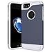 iPhone 7 Case, LK [Gladiator Series] Shock Absorption Hybrid Armor Defender Protective Case Cover for Apple iPhone 7 (Navy Blue)