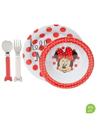 Disney Minnie Mouse Melamime Set