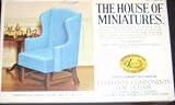 The House of Miniatures Chippendale Wing Chair No. 40016