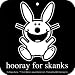 Happy Bunny Hooray For Skanks Air Freshener A-HB-0032