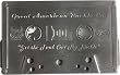 Casette Tape Metal Belt Buckle