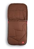 Kaiser 6572735 - Sommer-Kinderwagen Fu&szlig;sack Ammy - braun