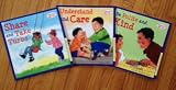Learning to Get Along, Set of 3 Books (Be Polite and Kind, Share and Take Turns, Understand and Care)