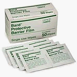 Bard Bard Protective Barrier Film Individual Wipes Skin Care Product – Box of 50 – Model 740013
