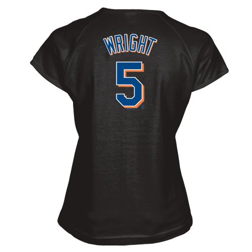 David Wright New York Mets Women's Name and Number T-Shirt