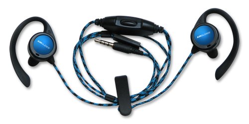 SoundTECH AirGLIDES 06-220 Stereo Earphones (Blue)