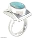  : AMAZONITE RING SHIELD OF POWER 8.0