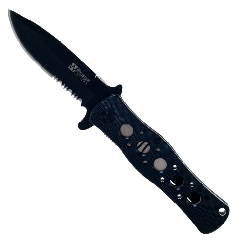 Trademark Black Firm 4.5 Tactical Pocket Knife