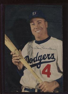 Duke Snider Brooklyn Dodgers Autographed Magazine Page B & E Hologram - Autographed MLB Magazines