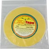 K-TAPE 1/8 x 60 Yd Yellow Fine Line Masking Roll-Auto