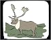 Mouse Pad with caribou, animal Image