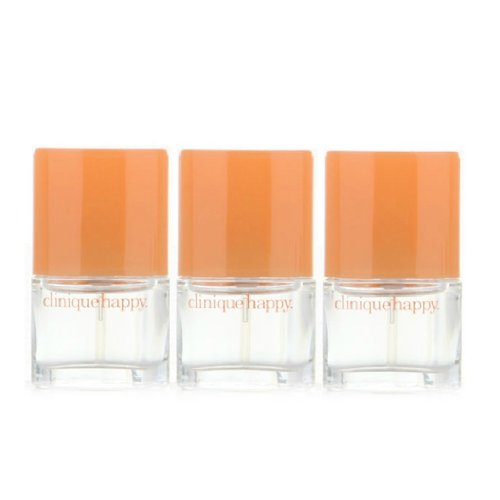 Lot of 3 Clinique Happy 0.14 oz Mini Bottle Deluxe Spray