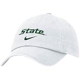 Nike Michigan State Spartans White Campus Adjustable Hat